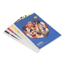晨光(M&G)文具A5/40页学生笔记本  航海 波普系列无线装订本软抄本 4本装QPYJQL84