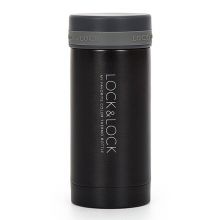乐扣乐扣（lock&lock）保温杯迷你马克杯水杯 LHC551 黑色 200ml
