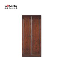 国景（GOKENG）文件柜 两门更衣柜 木质收纳柜M132U 903*400*2000