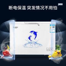 澳柯玛（AUCMA）323升带锁卧式家用商用大容量冰柜 单箱变温顶开冰箱 BC/BD-323NE