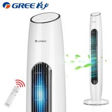 格力（GREE）塔扇 大风量节能电风扇 遥控定时落地扇摇头无叶风扇 FL-09S61Bha 白+黑