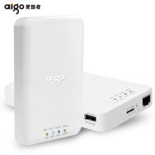爱国者（aigo）PB726S 无线硬盘wifi移动硬盘 usb3.0 500GB