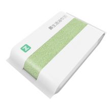 最生活青春浴巾 纯棉柔软男女家用加厚加大强吸水 绿色