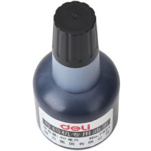 得力(deli)40ml号码机专用油墨 黑色 7521