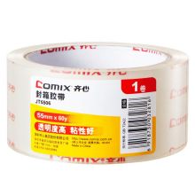 齐心（Comix） 单卷装 宽55mm*长54.9米/卷 封箱胶带 JT5506