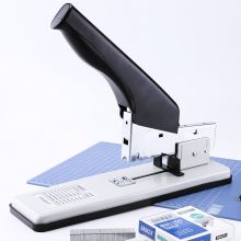 宝克(BAOKE)重型大号省力财务加厚订书器  可订200页 经典款-颜色随机 ST1160