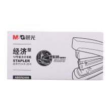 晨光(M&G)文具12#黑色经济型省力型订书机 双杠杆省力打钉订书器  单个装ABSN2698
