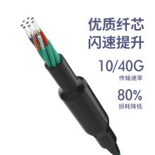 CFETS 光纤跳线8芯3米 OM3万兆多模MTP预制主干光纤光缆 CF-PPOM3803