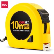 得力(deli)10m公英制钢卷尺/测量尺/测量工具 8210