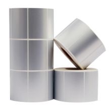 天章 哑银PET不干胶标签纸60mm*40mm标签条码打印纸 1000粒/卷 1卷装