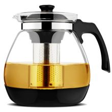 金熊 玻璃泡茶壶 加厚耐热 大容量过滤花茶水壶 2300ml JT107
