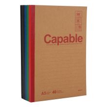 晨光(M&G)文具A5/40页学生笔记本 会议记录本无线装订日记本 记事本 10本装APYJQ550