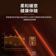 美的（Midea） 远红外取暖器家用居浴电暖器 HPX12J