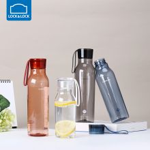 乐扣乐扣（LOCK&LOCK）Tritan塑料杯ECO BOTTLE便携男女式小口提手杯子粉色350ML ABF663PIK