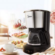 美的（Midea）咖啡机家用小型迷你大容量美式滴漏壶滴滤机泡茶机 KFD101