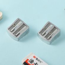 晨光(M&G)文具学生金属卷笔刀 双孔削笔器 单个装APSN1271