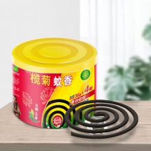 榄菊蚊香大盘40单圈/筒 无烟型家用驱蚊黑蚊香盘式防蚊子灭蚊盘香