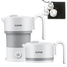 苏泊尔（SUPOR）电热水壶 便携式烧水壶 SW-06J007  双电压 0.6L