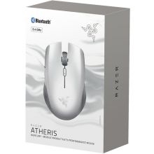 雷蛇Razer 电脑无线双模办公鼠标蓝牙2.4G 刺鳞树蝰-水银