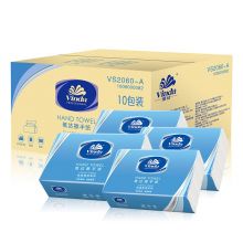 维达 抽纸 200抽*10包擦手纸 XL码加大 222mm*226mm 整箱销售VS2060-A