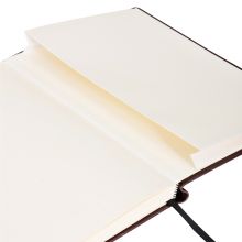 得力(deli)16K120张大号厚商务笔记本子文具  棕色22260