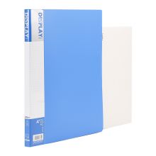 晨光(M&G)文具A4/20页蓝色资料册 办公文件册 睿智系列防水 10个装ADMN4165