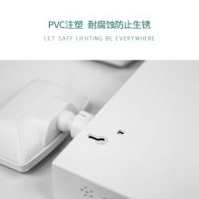 标志灯充电安全出口指示灯LED照明双头灯一体 安全出口向右指示双头灯