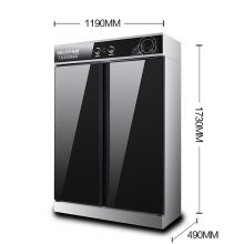 餐具消毒柜立式配餐商用消毒碗 封闭式双门款 900L