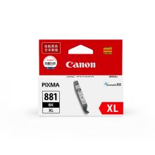 佳能（Canon）CLI-881XL BK 黑色墨盒 （适用于TS9180、TS8180、TS6180、TR8580）