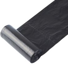 得力(deli)3卷90只中号平底垃圾袋 45×50cm 黑色9587