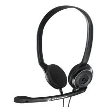 森海塞尔（Sennheiser）轻便舒适通话头戴式麦克风降电脑耳麦 PC8 USB接口