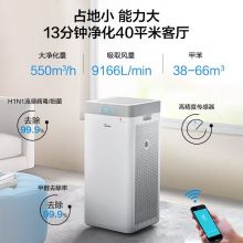 美的（Midea）空气净化器 家用除甲醛除雾霾净化器 KJ550G-JA32