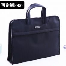 贝多美（BeiDuoMei）BDM-7218 帆布A4手提拉链文件袋会议资料袋