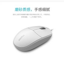 雷柏（Rapoo） N1200S 有线办公鼠标 黑色
