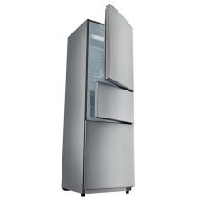 美的（Midea）家用冰箱三门 BCD-219TM 极光银色