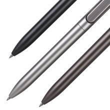 得力(deli)乐素0.5mm按动中性笔 金属喷漆子弹头 12支/盒 A12