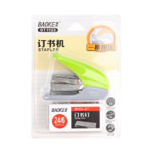 宝克 彩色实用迷你型订书机套装 ST1123  （颜色随机）
