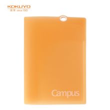 国誉(KOKUYO)Campus 科目分类文件夹资料册多层大容量 A4 橙色 1个装 WSG-FU810YR