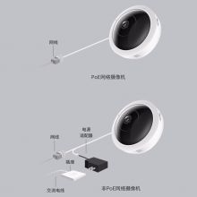 普联（TP-LINK）1200万全景鱼眼网络摄像头 500万全景摄像头IPC55AE【wifi版】 带32G内存卡+30天云存储