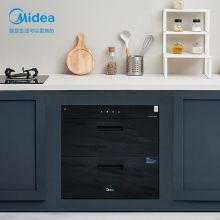 美的（Midea）消毒柜家用 消毒碗柜 嵌入式 碗筷 智能控制 100L 90Q15S