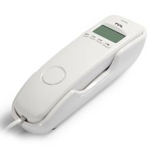 TCL HA868(8A)固定有绳电话机座机小挂机 一键拨号（颜色随机）