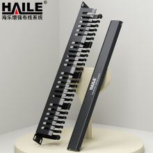 海乐HT-1US 水平机柜理线架 24格48口