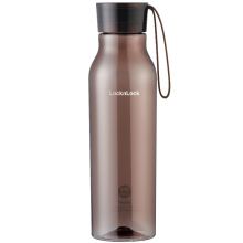 乐扣乐扣（LOCK&LOCK）Tritan塑料杯ECO BOTTLE便携男女式小口杯子棕色550ML ABF644BRW