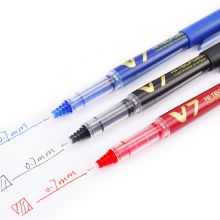百乐(PILOT)BXC-V7 新款V7升级版/可换墨胆 中性水笔 黑色0.7mm 整盒12支