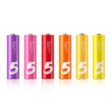 ZMI（紫米）ZI5紫5彩虹电池5号碱性电池（ 40粒）
