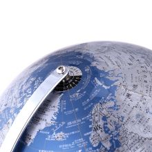 得力(deli)高档世界地球仪摆件 直径30cm 金属底座 2186