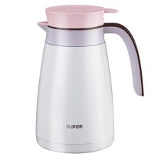 苏泊尔supor 家用真空保温壶竹韵系列1.6L*蜜桃粉/KC16AF1