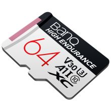 喜宾banq 64GB TF（MicroSD） A1 U3存储卡V30 读速100MB/s