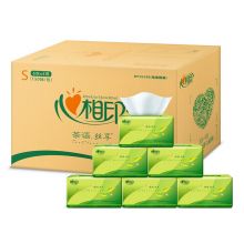 心相印抽纸 茶语丝享系列3层150抽面巾纸 DT15150