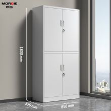 文件柜六斗铁皮柜 通双节文件柜 加厚型